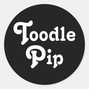 Sticker Rond Toodle Pip
