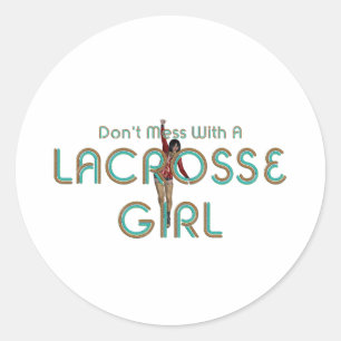 Sticker Rond TOP Lacrosse fille DMW