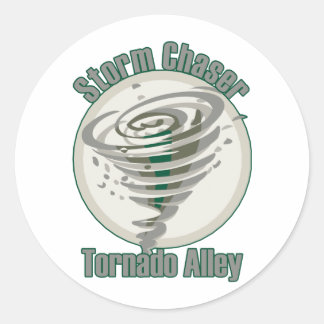 Sticker Rond Tornado Alley