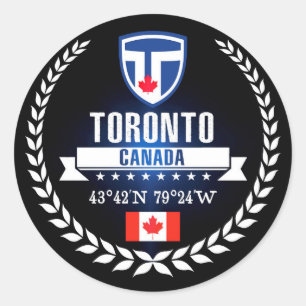 Sticker Rond Toronto