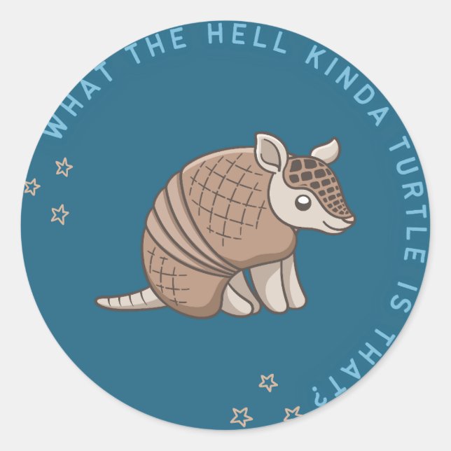 Sticker Rond tortue (Devant)