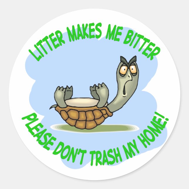 Sticker Rond tortue (Devant)