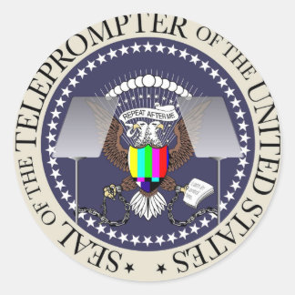 STICKER ROND TOTUS LE SCEAU DE TELEPROMPTER