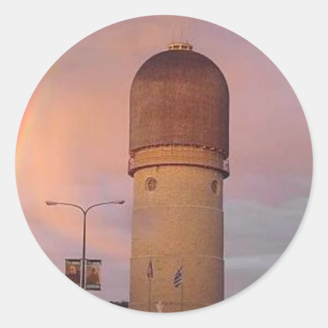 Sticker Rond Tour de Ypsilanti (Devant)