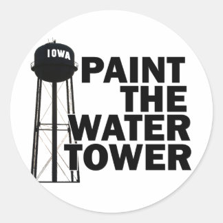 Sticker Rond Tour d'eau