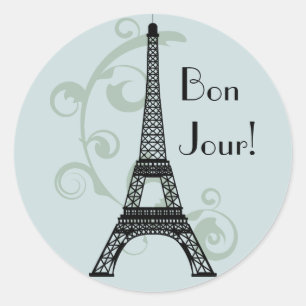 Sticker Rond Tour Eiffel