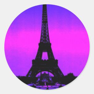 Sticker Rond Tour Eiffel