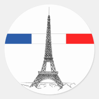 Sticker Rond Tour Eiffel
