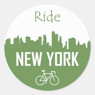 Sticker Rond Tour New York