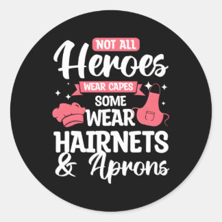 Sticker Rond Tous Les Héros Ne Portent Pas De Capuchons Certain