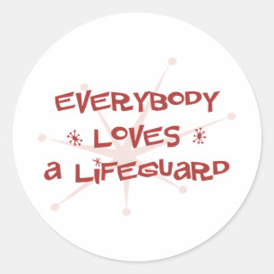 Sticker Rond Tout Le Monde Aime Un Gardien De Vie