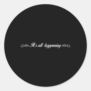 Sticker Rond Tout Se Passe À Scheana Vpr