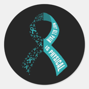 Sticker Rond Toute douleur n'est pas une conscience physique Sa
