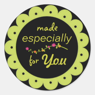 Sticker Rond Toute l'occasion "faite pour vous" des