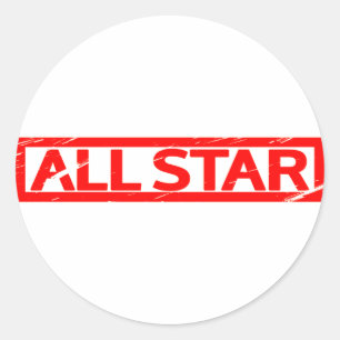 Sticker Rond Toutes les étoiles