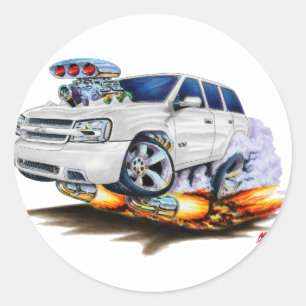 Sticker Rond Trailblazer SS White Truck