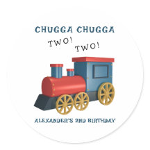 Train Chugga Two Two Deuxième Anniversaire