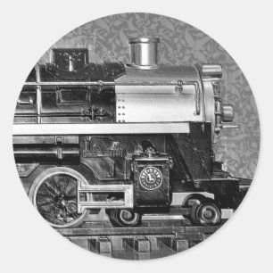 Sticker Rond Train modèle à échelle G