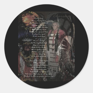 Sticker Rond traînée des larmes