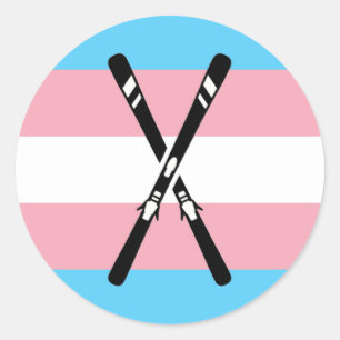 Sticker Rond Trans Skis