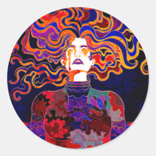 Sticker Rond Transformation 