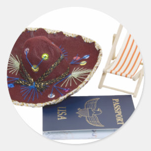 Sticker Rond TravelVacation071809