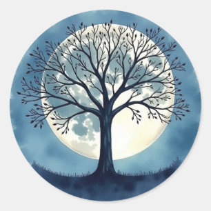 Sticker Rond Tree of Life