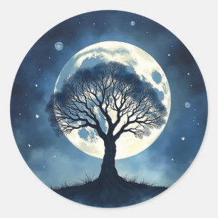 Sticker Rond Tree of Life