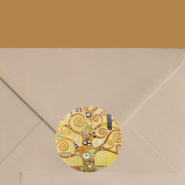 Sticker Rond Tree of Life by Klimt