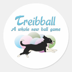 Sticker Rond Treibball