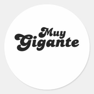 Sticker Rond Très Gigantique