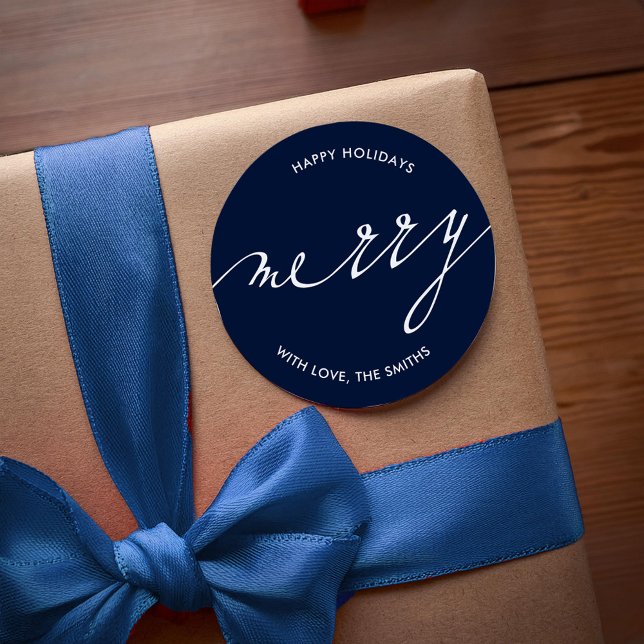 Sticker Rond Très Joyeux Noël (Créateur téléchargé)