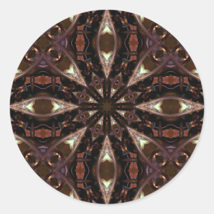 Sticker Rond Tribal Two