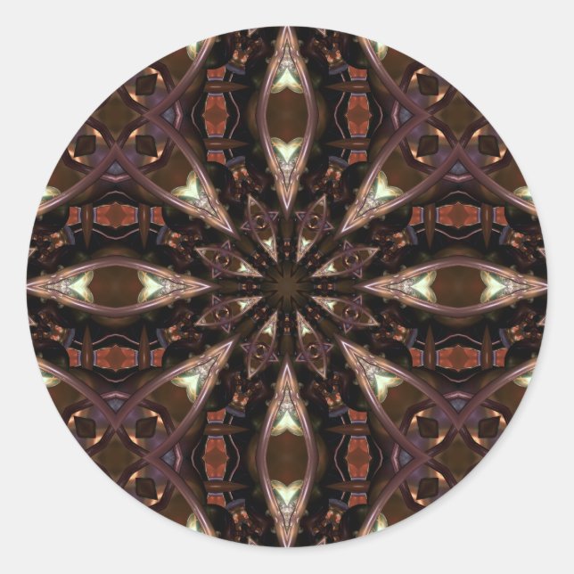 Sticker Rond Tribal Two (Devant)