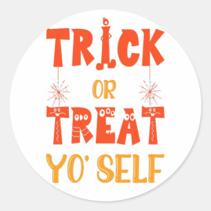 Sticker Rond Tricoter ou se faire plaisir