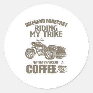 Sticker Rond trike