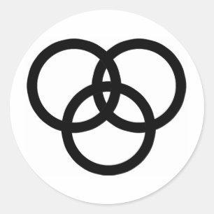 Sticker Rond Trinity