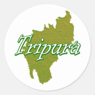Sticker Rond Tripura