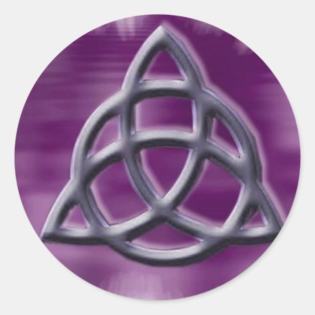 Sticker Rond triquetrapique1 (Devant)