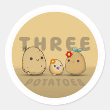 Trois pommes de terre