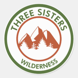 Sticker Rond Trois Soeurs Wilderness