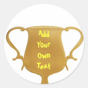Sticker Rond Trophée