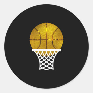 Sticker Rond Trophée Gold Sketll Mvp Award