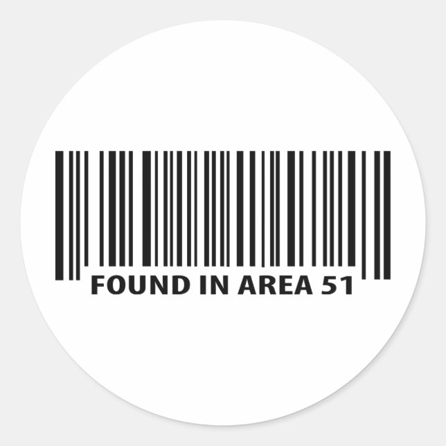 Sticker Rond trouvé dans la zone 51 icône (Devant)