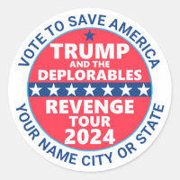 Trump 2024 Revenge Tour Déplorables Politique