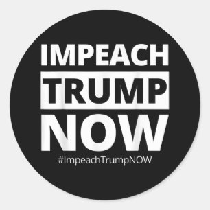 Sticker Rond Trump est maintenant drôle et branché