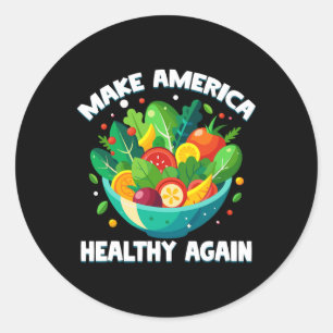 Sticker Rond Trump Rfk Jr Rendre l'Amérique
