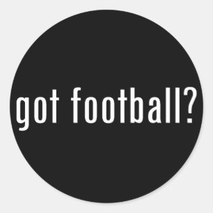 Sticker Rond tu as du football ?