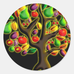 Sticker Rond Tu Bishvat