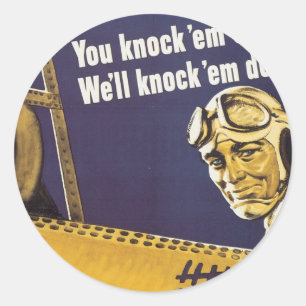 Sticker Rond Tu Les Frappes